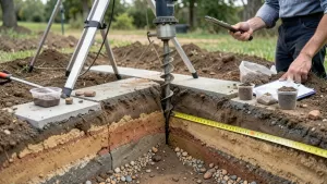 badania podłoża gruntowego pod płyty fundamentowe