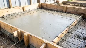 Betonowanie płyty fundamentowej