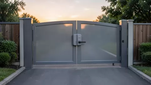 Brama wjazdowa dwuskrzydłowa z napędem cena