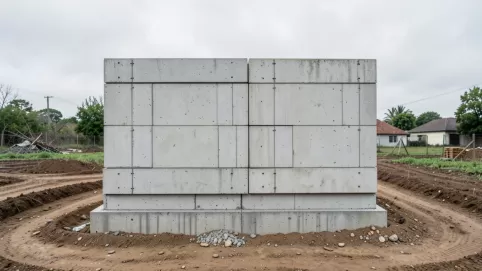 budowa domu z płyt betonowych
