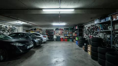 Co można trzymać w garażu podziemnym