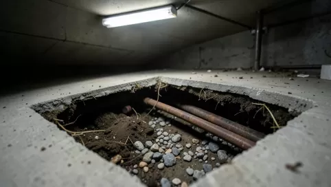 Co pod wylewkę w garażu