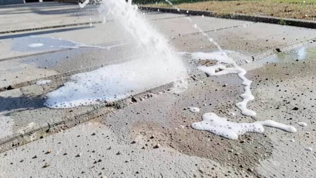 czyszczenie płyt betonowych