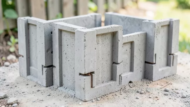 forma do płyt betonowych ogrodzeniowych