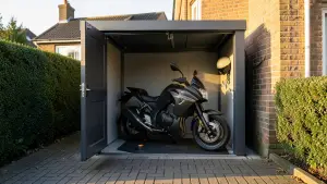 garaż na motocykl