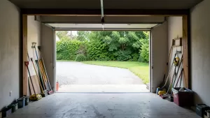 Garaż otwarty definicją