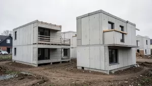 Gotowe domy z płyt betonowych