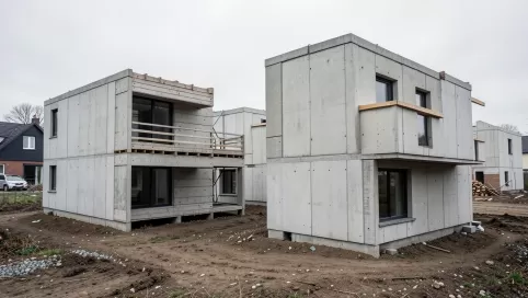 Gotowe domy z płyt betonowych