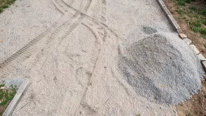 ile kruszywa na podjazd