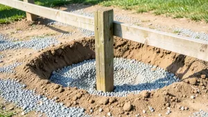 Jak głęboko wkopać słupki do bramy