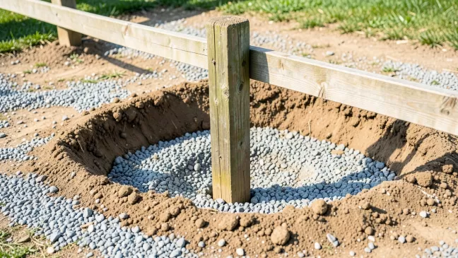 Jak głęboko wkopać słupki do bramy