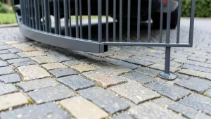 Jaka wysokość bramy wjazdowej nad kostką