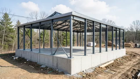 Koszt budowy garażu 100m2