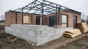 Koszt budowy garażu dwustanowiskowego