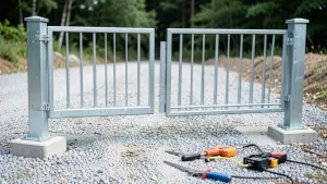 Koszt montażu bramy dwuskrzydłowej
