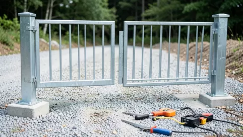 Koszt montażu bramy dwuskrzydłowej
