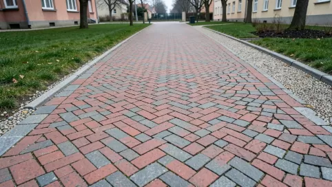 Koszt wykonania podjazdu z kostki brukowej Łódź