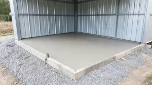 Koszt wylewki betonowej pod garaż blaszany