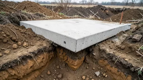 Minimalna głębokość posadowienia płyty fundamentowej