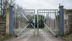 Na jakiej wysokości siłowniki do bramy dwuskrzydłowej