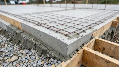 Opaska płyty fundamentowej