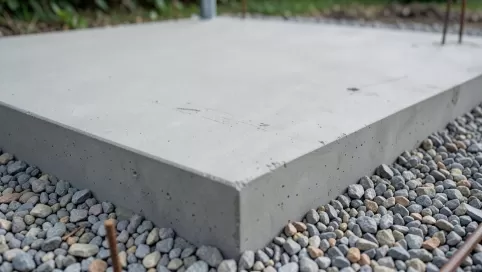 płyta betonowa pod garaż