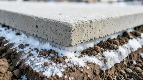 Płyta fundamentowa a strefa przemarzania