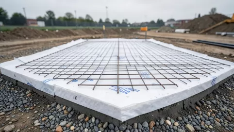 płyta fundamentowa detal