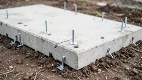 Płyta fundamentowa do samodzielnego montażu