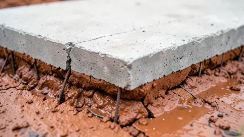 Płyta fundamentowa na glinie