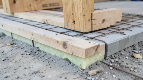 Płyta fundamentowa pod dom szkieletowy