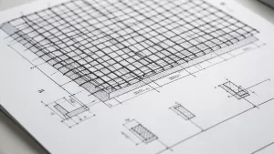 Płyta fundamentowa rysunek techniczny