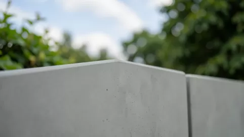 Płyta ogrodzeniowa betonowa gładka