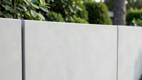 Płyty betonowe ogrodzeniowe gładkie