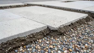 Podbudowa pod taras z płyt betonowych