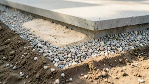 Pospółka pod płytę fundamentową