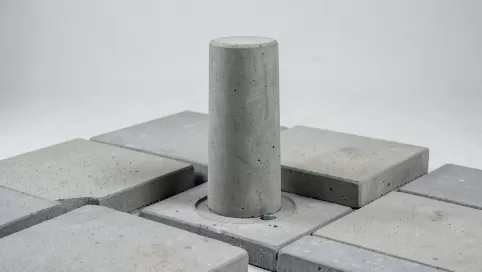 Słupek betonowy na 6 płyt cena