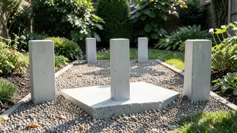 słupki do płyt betonowych
