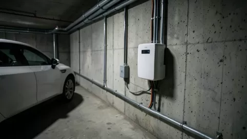 Wallbox w garażu podziemnym koszt