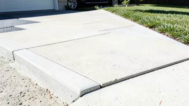 Wielkoformatowe płyty betonowe na podjazd