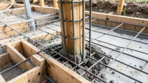 Zbrojenie Słupa W Ławie Fundamentowej