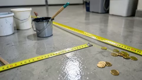 Żywica epoksydowa do garażu koszt