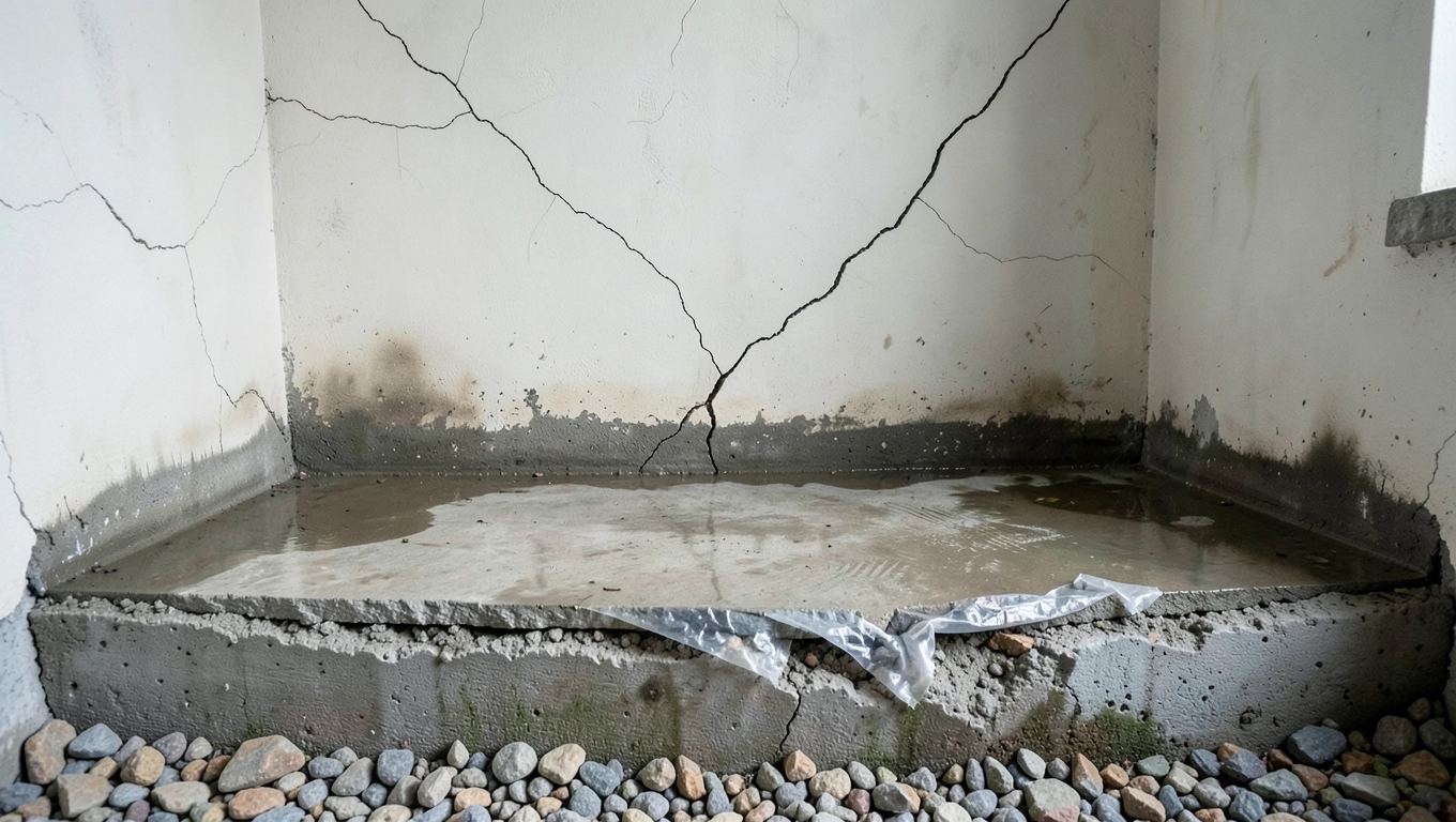 Częste błędy przy płycie fundamentowej