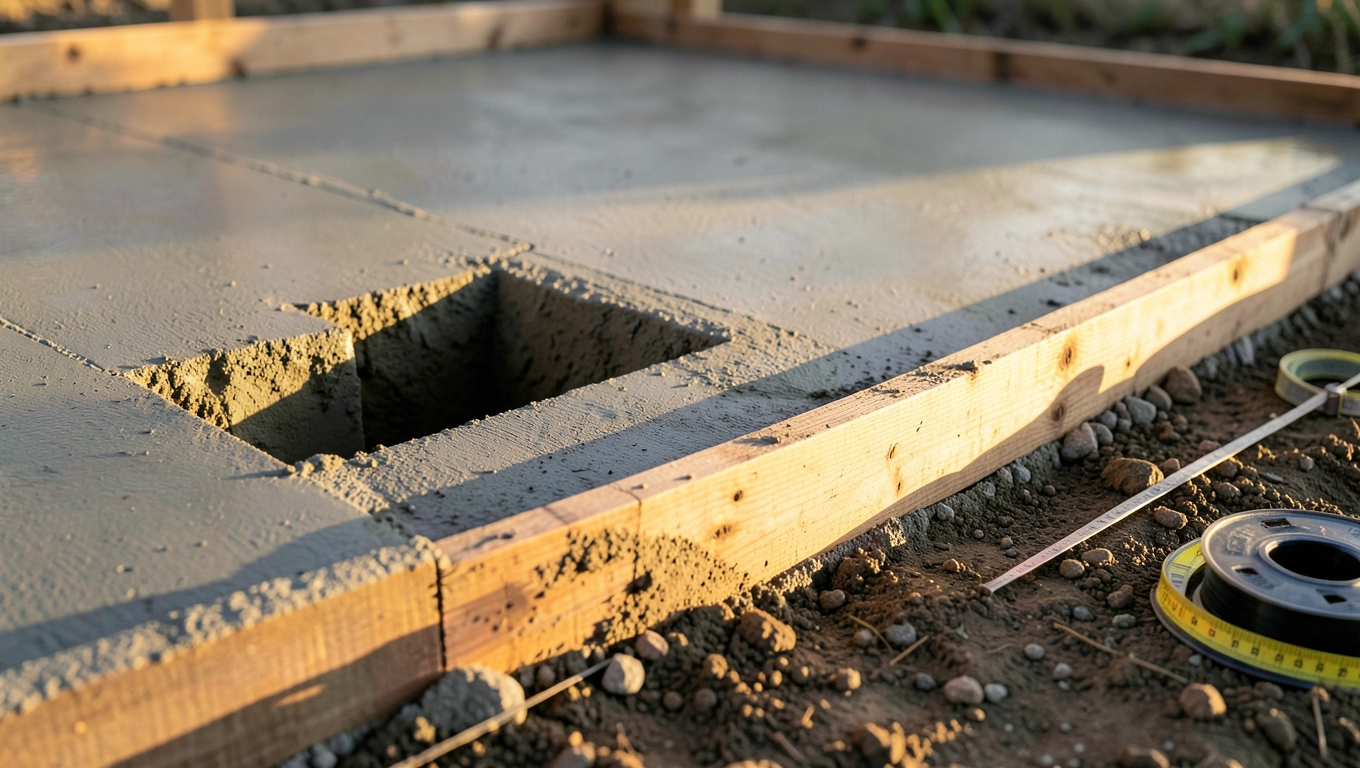 Fundament pod garaż z płyt betonowych słupki czy ławy