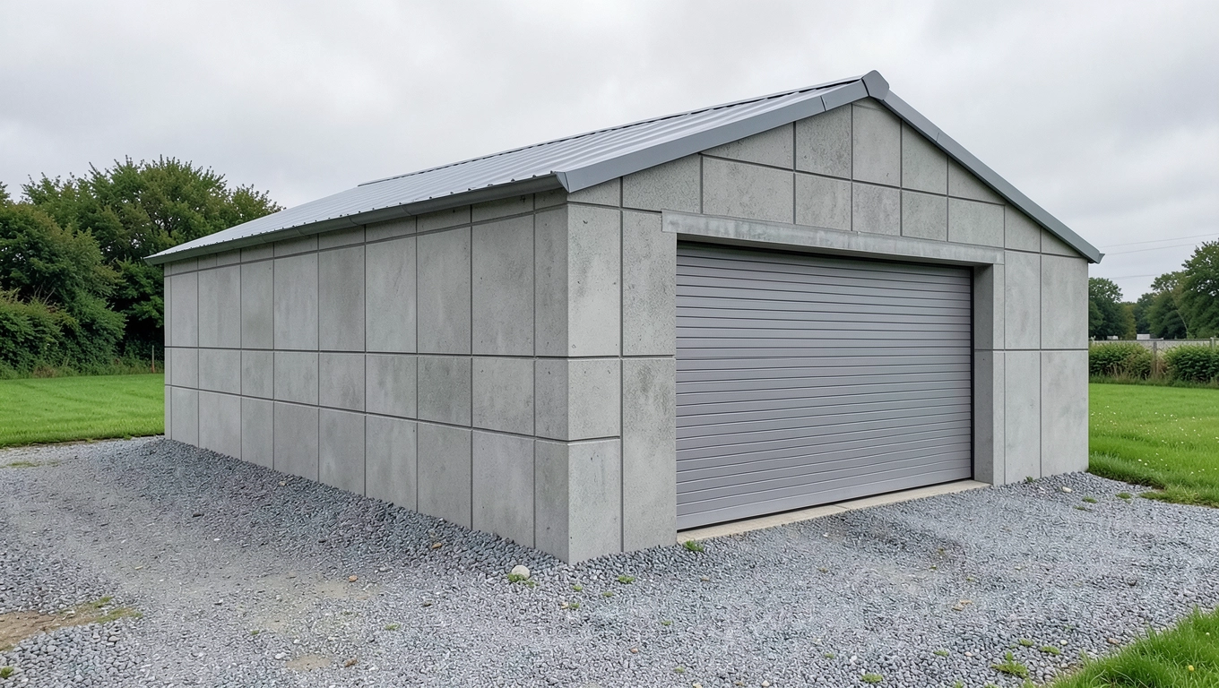 Garaż Z Płyt Betonowych 6X6 Cena