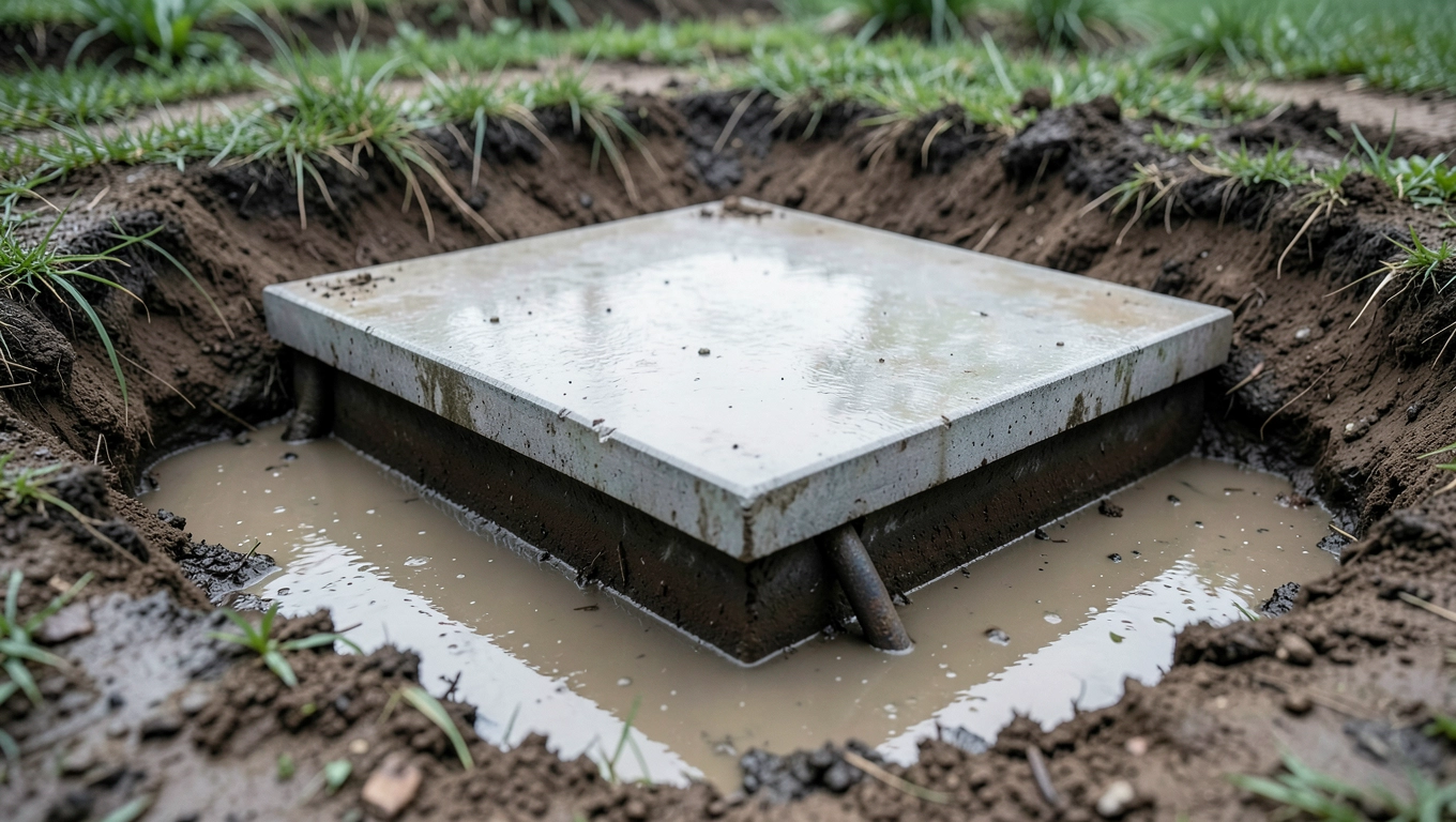Głębokość i spadek drenażu opaskowego przy płycie fundamentowej: najczęstsze błędy inwestorów