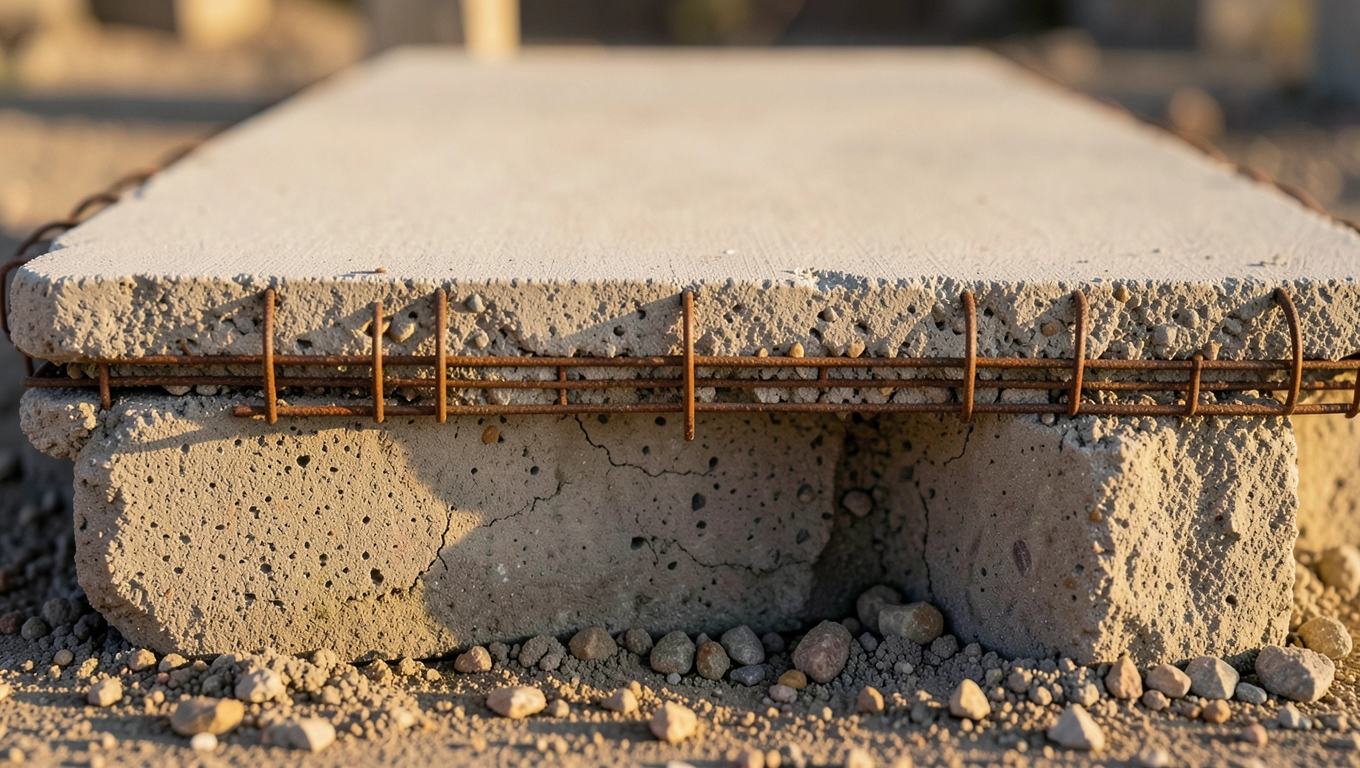 Grubość, zbrojenie i beton parametry płyty