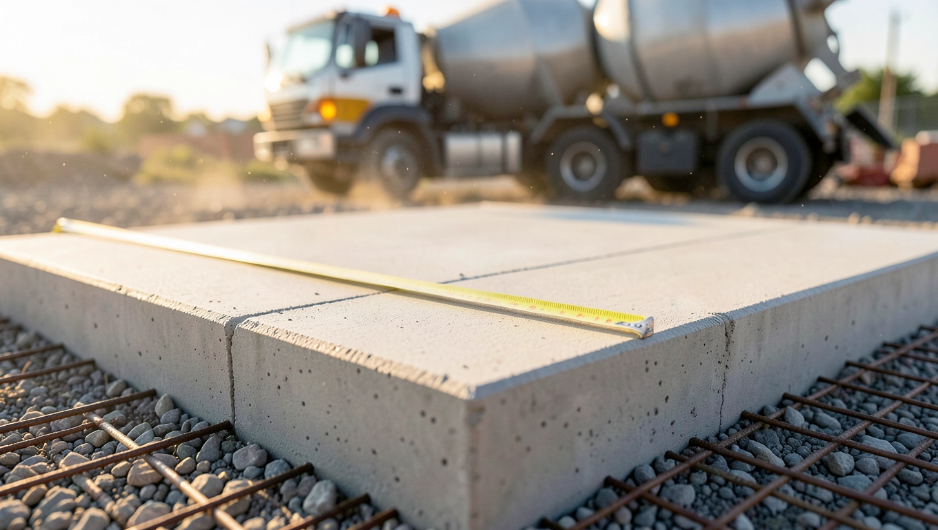 Ile betonu zużyjesz na płytę fundamentową? Szybki kalkulator