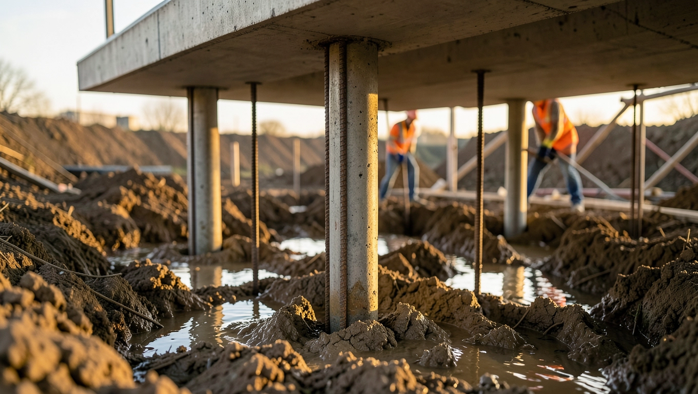 Inne technologie fundamentów pod dom z piwnicą