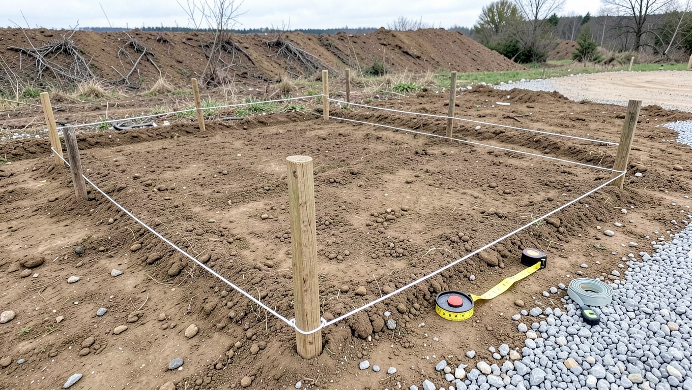 Jak Wytyczyć Fundament Pod Garaż